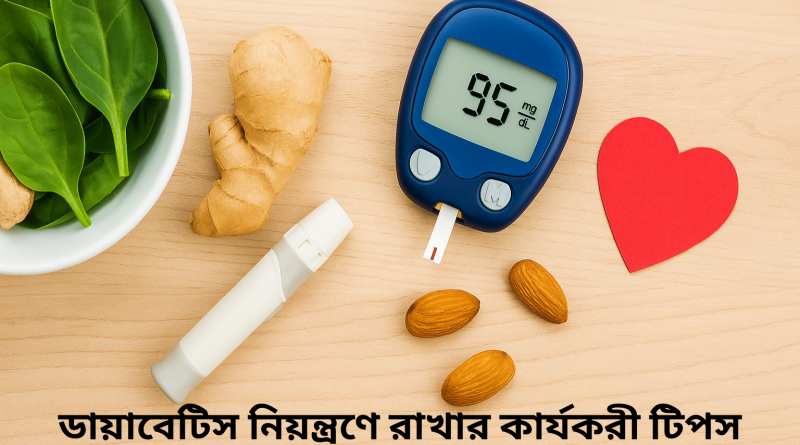 ডায়াবেটিস নিয়ন্ত্রণে রাখার কার্যকরী টিপস